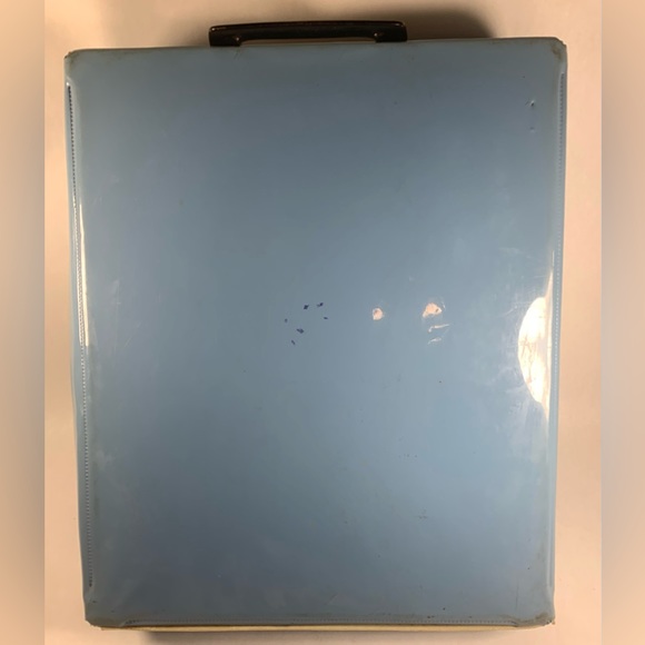 Barbie Doll Case Blue Vintage Ponytail Very Used Case Rip And Dirty Inside - Picture 4 of 12